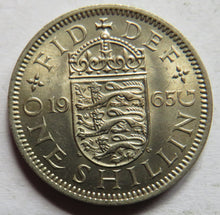 Load image into Gallery viewer, 1965 Queen Elizabeth II (English) Shilling Coin Higher Grade
