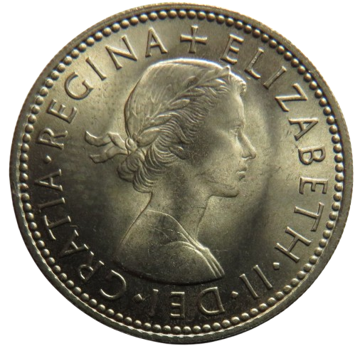 1963 Queen Elizabeth II (English) Shilling Coin High Grade