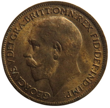 Load image into Gallery viewer, 1919 King George V Farthing Coin In High Grade
