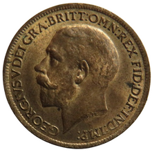 Load image into Gallery viewer, 1919 King George V Farthing Coin In High Grade
