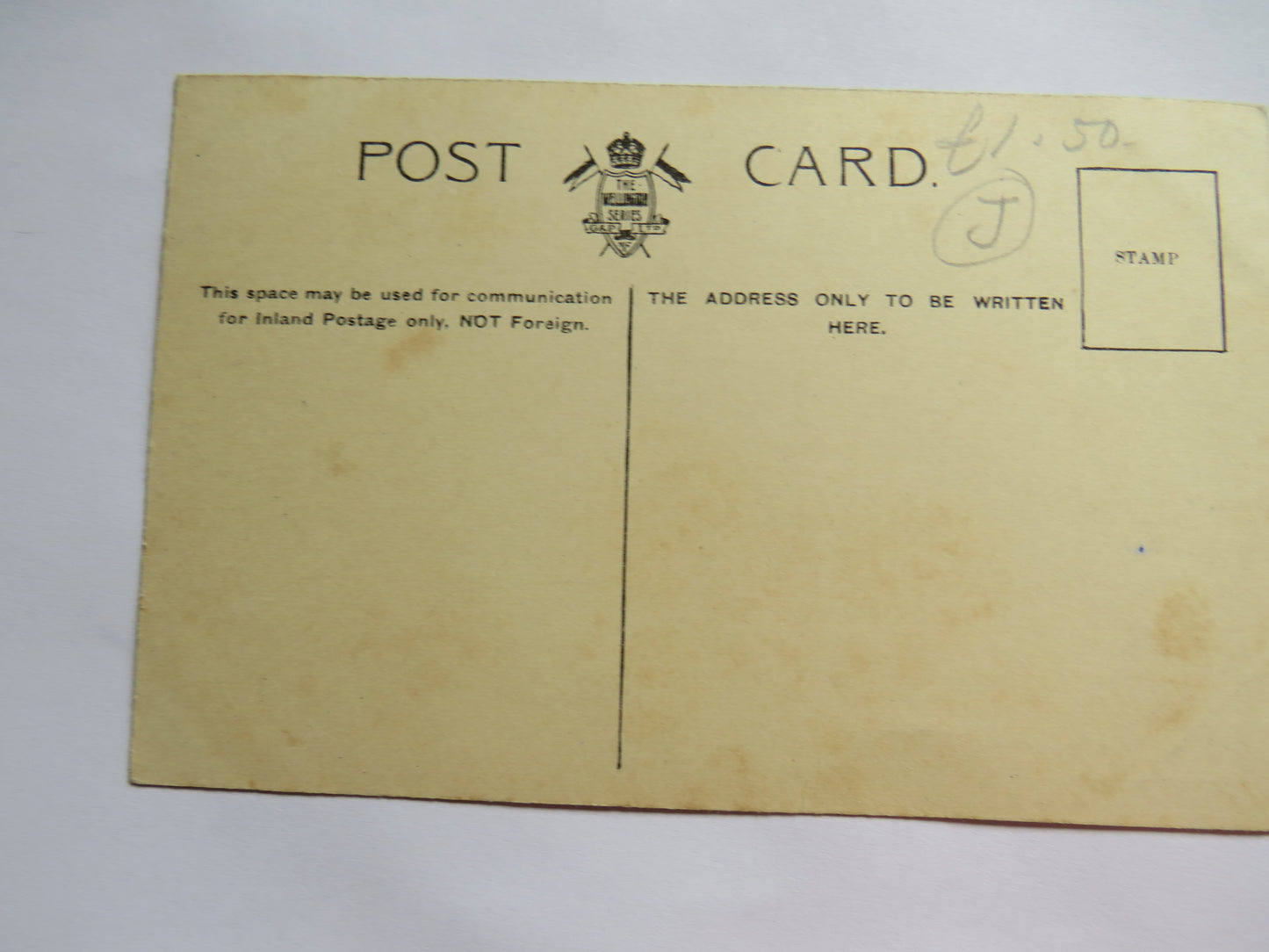 Vintage Warship Postcard of U.S. Flagship "Olympia" 6-pr Gun Crew In Action