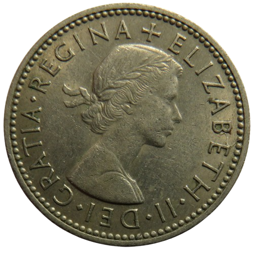 1959 Queen Elizabeth II (Scottish) Shilling Coin - Great Britain