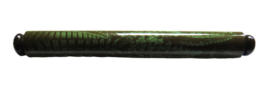 Antique Mauchline Fern Ware Miniature Rolling Pin Desktop Ruler