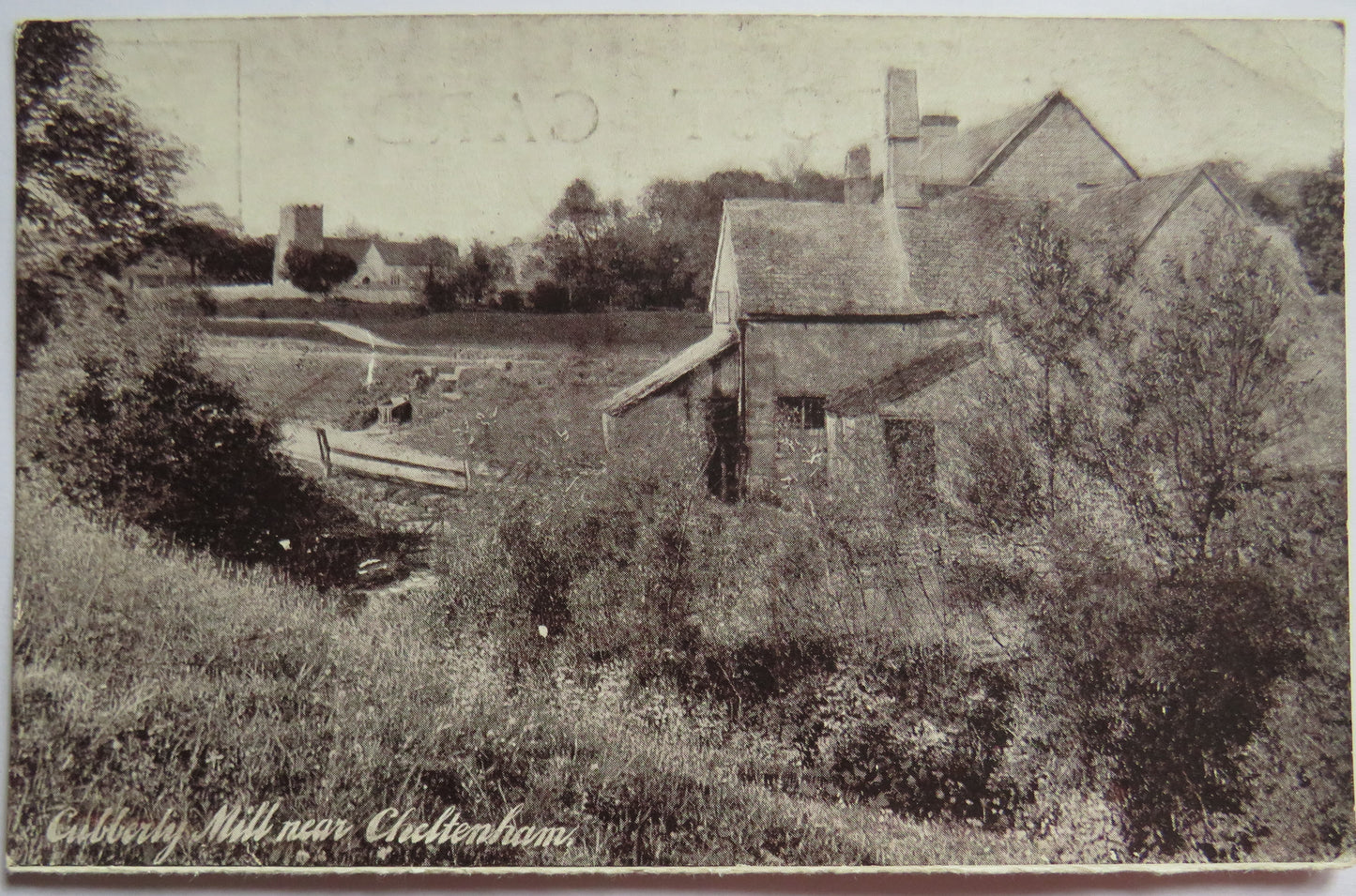 Vintage Postcard of Cobberly Mill Near Cheltenham