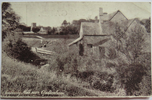 Vintage Postcard of Cobberly Mill Near Cheltenham