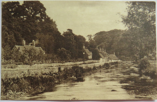 Vintage Postcard of Bibury 1946
