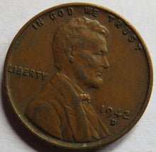 Load image into Gallery viewer, 1942-D USA Lincoln One Cent Coin
