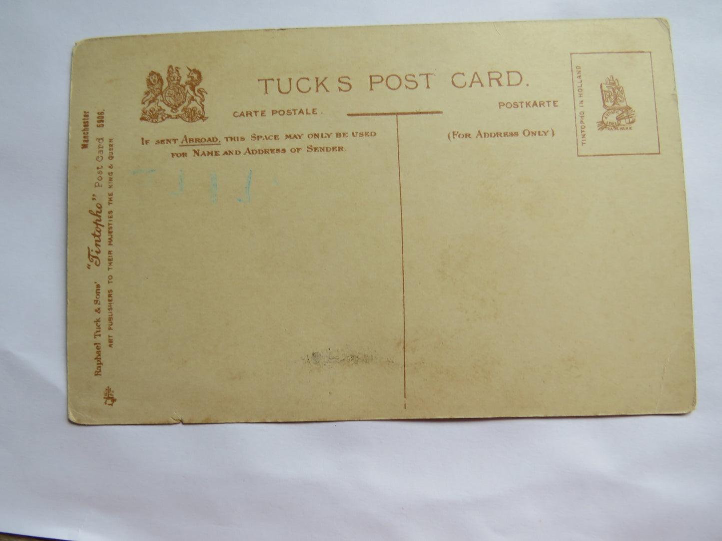 Vintage Postcard of Manchester, Owen's College