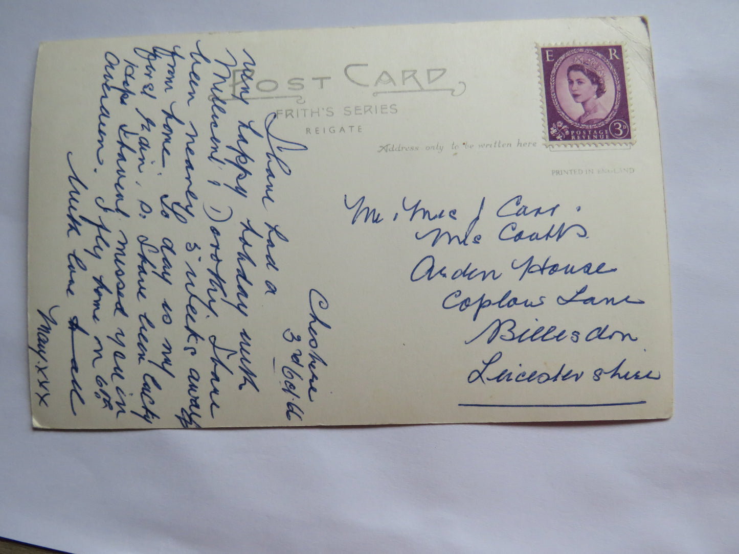 Vintage Postcard of Dunham Park, Bowdon