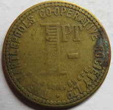 Load image into Gallery viewer, The Hartlepools Co-Operative Society Ltd 1 Pt Token
