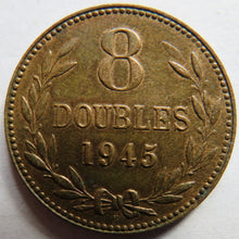 Load image into Gallery viewer, 1945 Guernsey 8 Doubles Coin In Higher Grade
