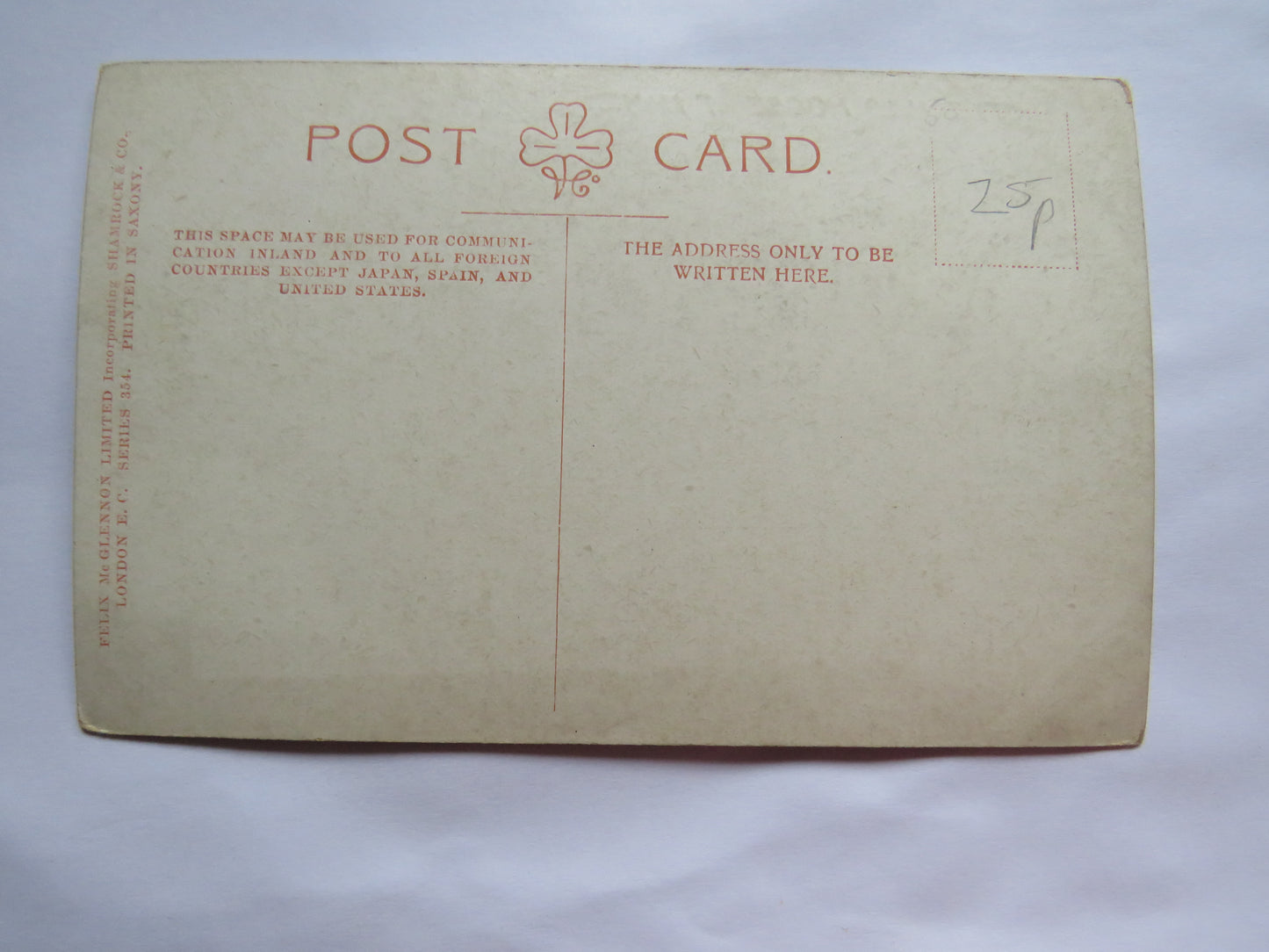 Vintage Postcard of "The Old Hoose At Hame"