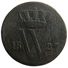 Load image into Gallery viewer, 1827 Netherlands One Cent Coin
