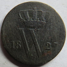 Load image into Gallery viewer, 1827 Netherlands One Cent Coin
