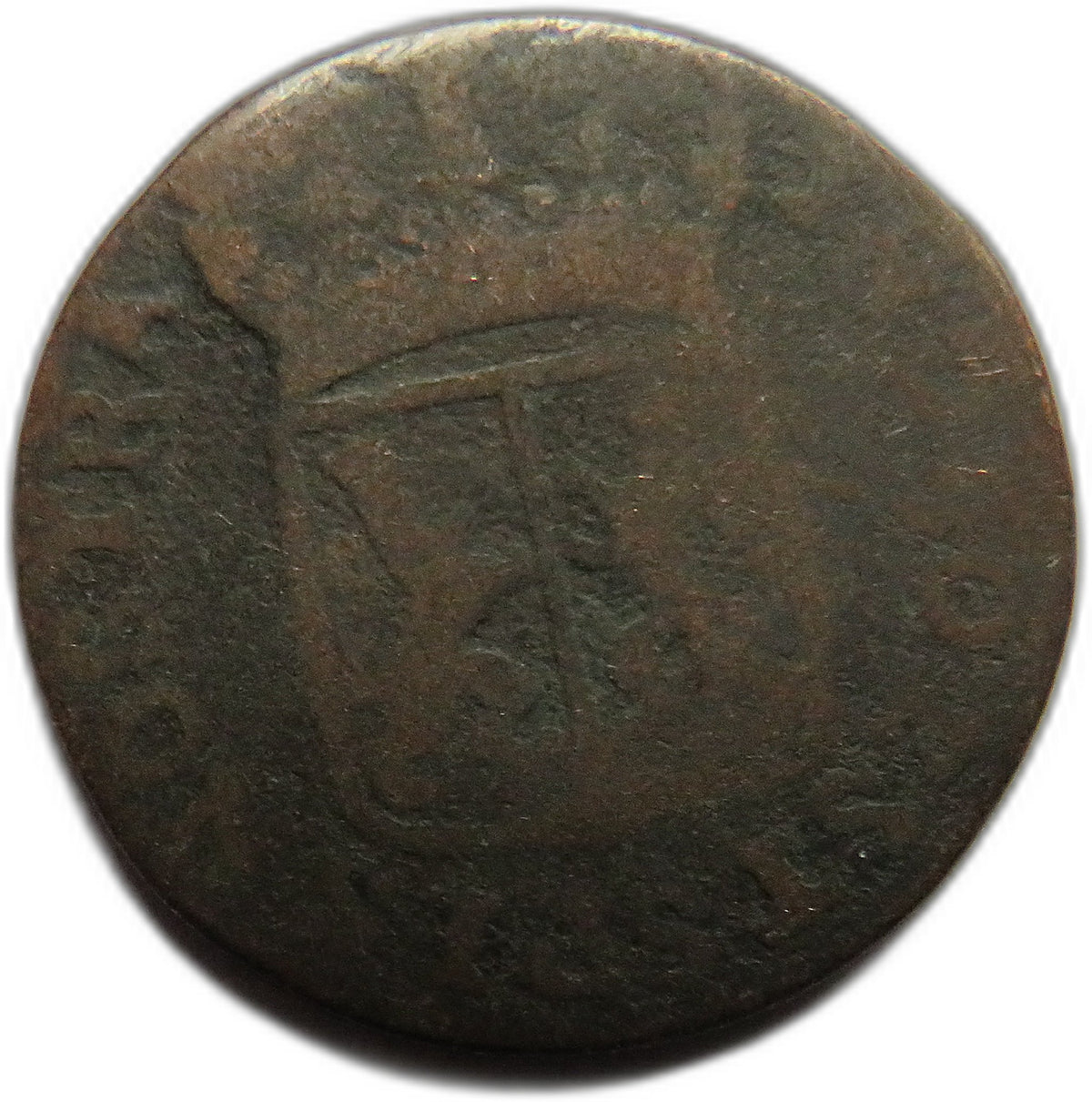 1784 Netherlands Gelderland Duit Coin