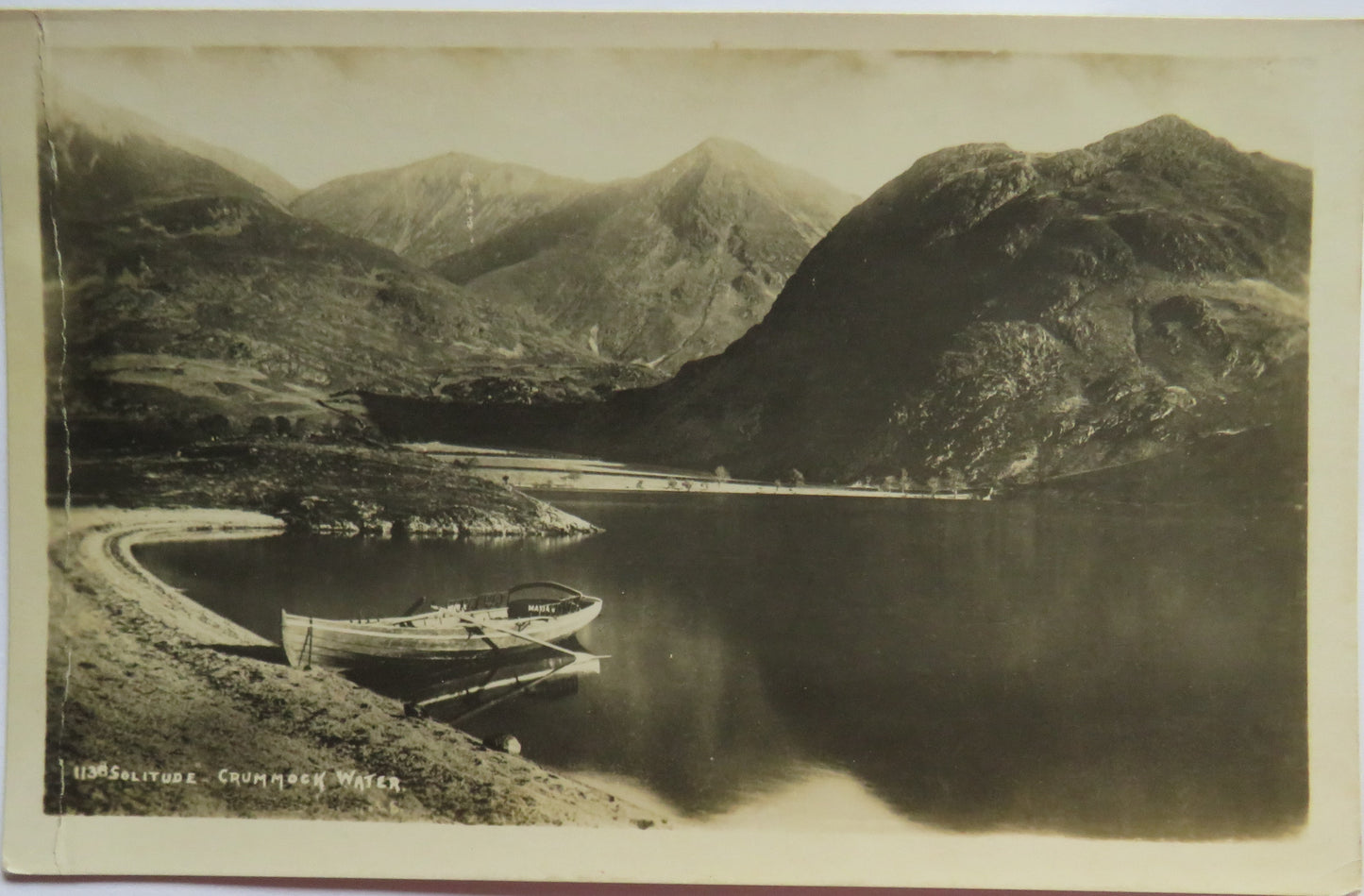 Vintage Postcard of Crumnock Water