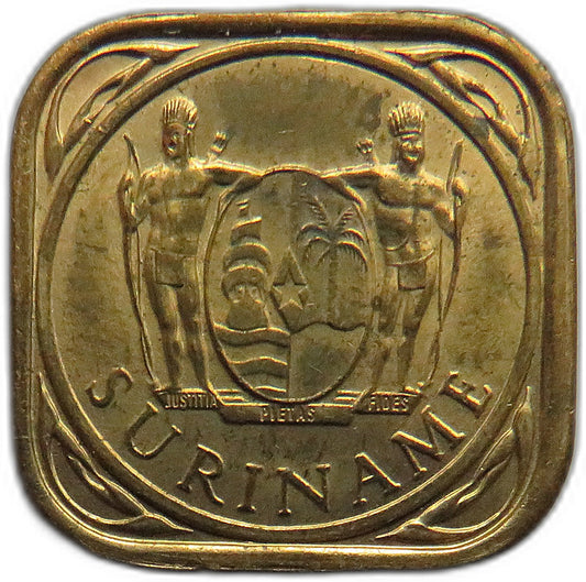 1959 Suriname 5 Cents Coin