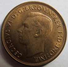 Load image into Gallery viewer, 1948 King George VI One Penny Coin High Grade Great Britain
