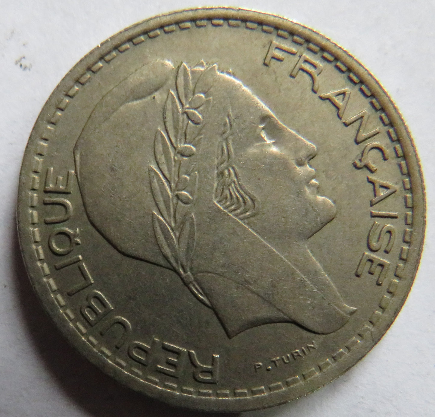 1947 France 10 Francs Coin