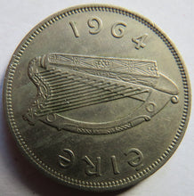 Load image into Gallery viewer, 1964 Ireland Halfcrown Coin
