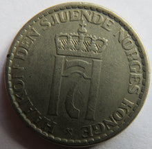 Load image into Gallery viewer, 1954 Norway One Krone Coin
