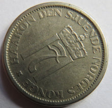 Load image into Gallery viewer, 1951 Norway One Krone Coin
