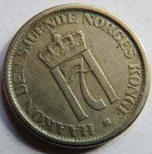 Load image into Gallery viewer, 1951 Norway One Krone Coin
