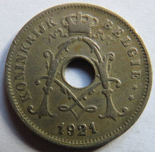 Load image into Gallery viewer, 1921 Belgium 10 Centimes Coin
