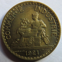 Load image into Gallery viewer, 1921 France One Franc Coin
