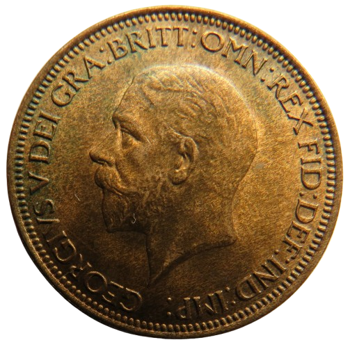 1932 King George V Halfpenny Coin In High Grade - Great Britain