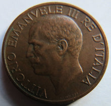 Load image into Gallery viewer, 1927 Italy 10 Centesimi Coin
