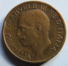 Load image into Gallery viewer, 1922 Italy 10 Centesimi Coin
