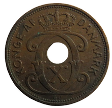 Load image into Gallery viewer, 1938 Denmark 2 Ore Coin
