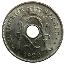 Load image into Gallery viewer, 1920 Belgium 10 Centimes Coin In High Grade
