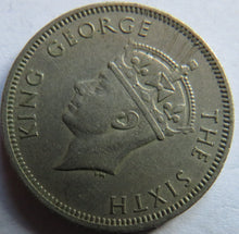 Load image into Gallery viewer, 1948 King George VI Commissioners of Currency Malaya 20 Cents Coin
