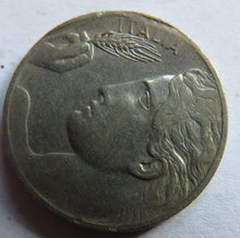 Load image into Gallery viewer, 1911 Italy 20 Centesimi Coin
