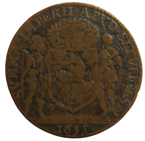 1635 France Token Towns and Gentry Chambre des Comptes du Berry