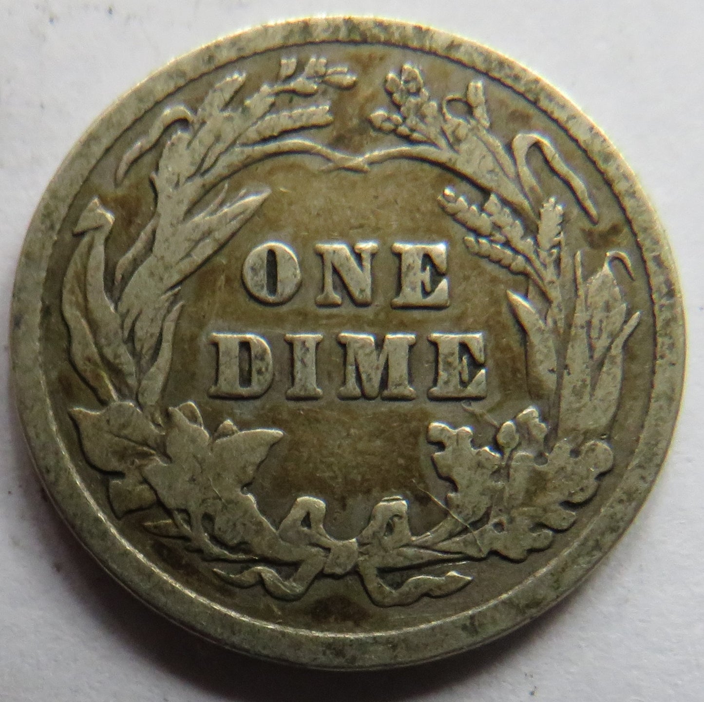 1904 USA Silver Barber One Dime Coin