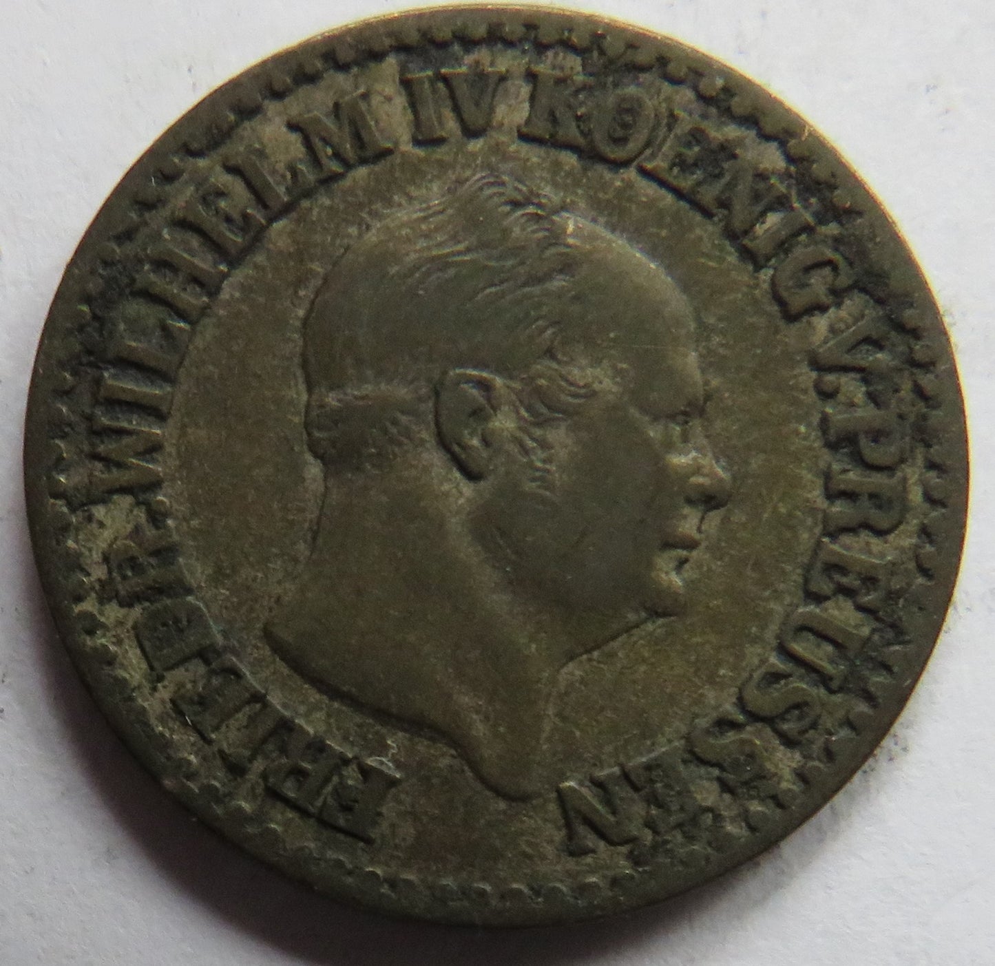 1854-A German States Prussia 1 Silber Groschen