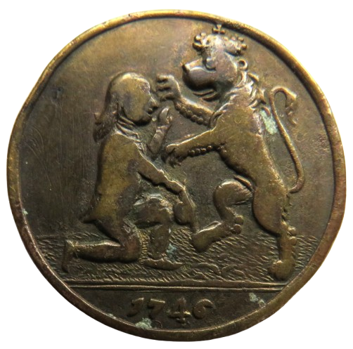 1746 Jacobite Rebellion Defeated - Duke of Cumberland Medal
