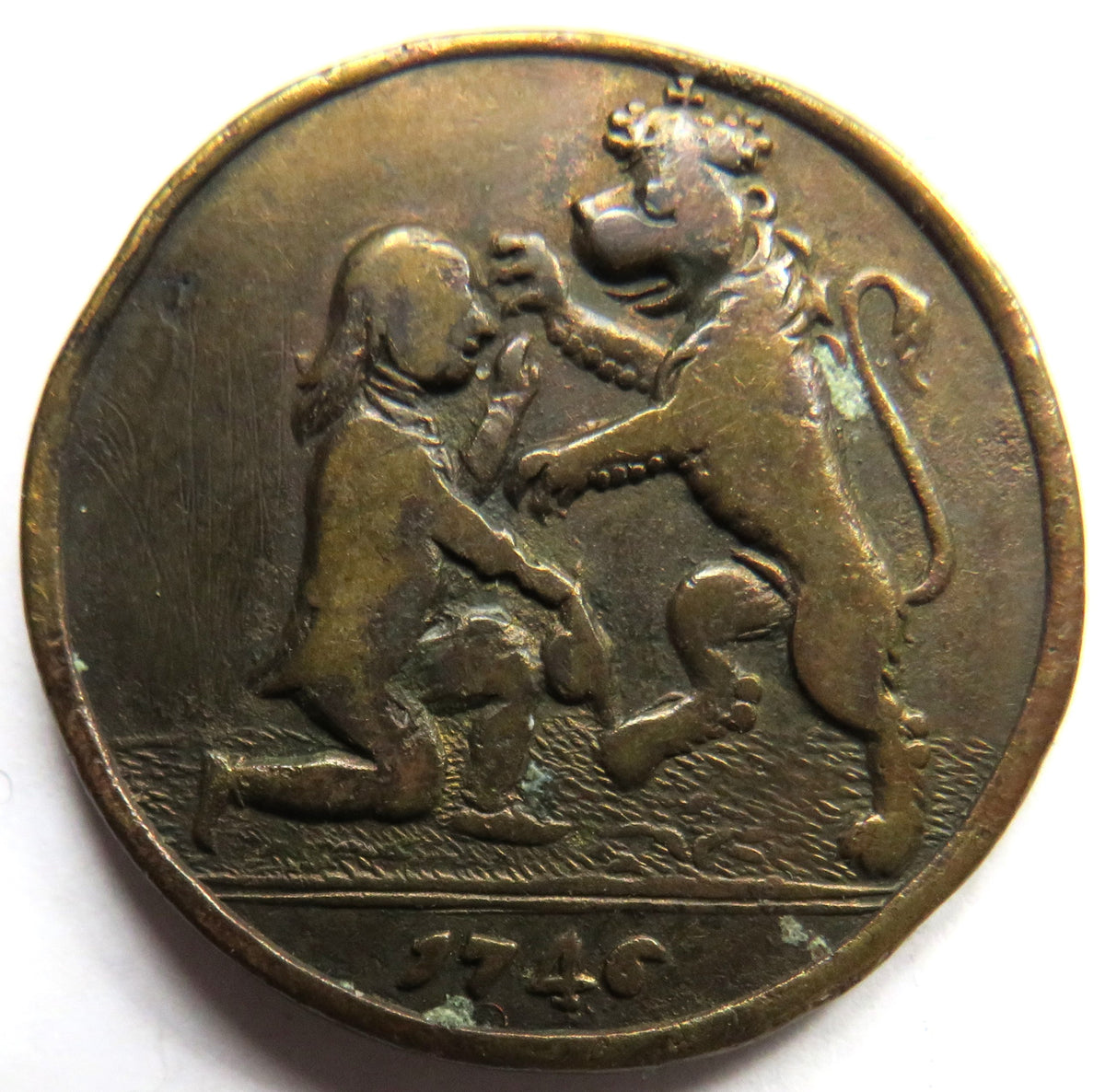 1746 Jacobite Rebellion Defeated - Duke of Cumberland Medal