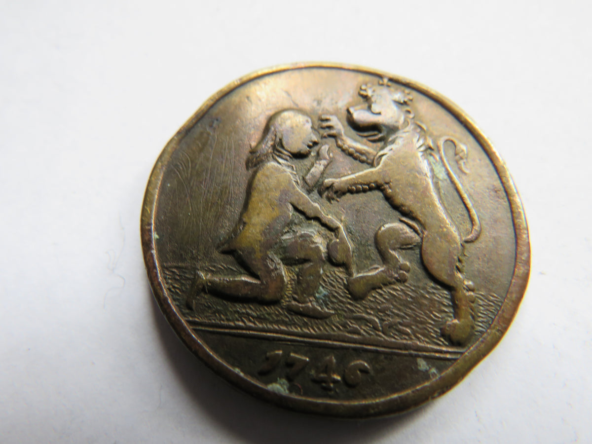 1746 Jacobite Rebellion Defeated - Duke of Cumberland Medal