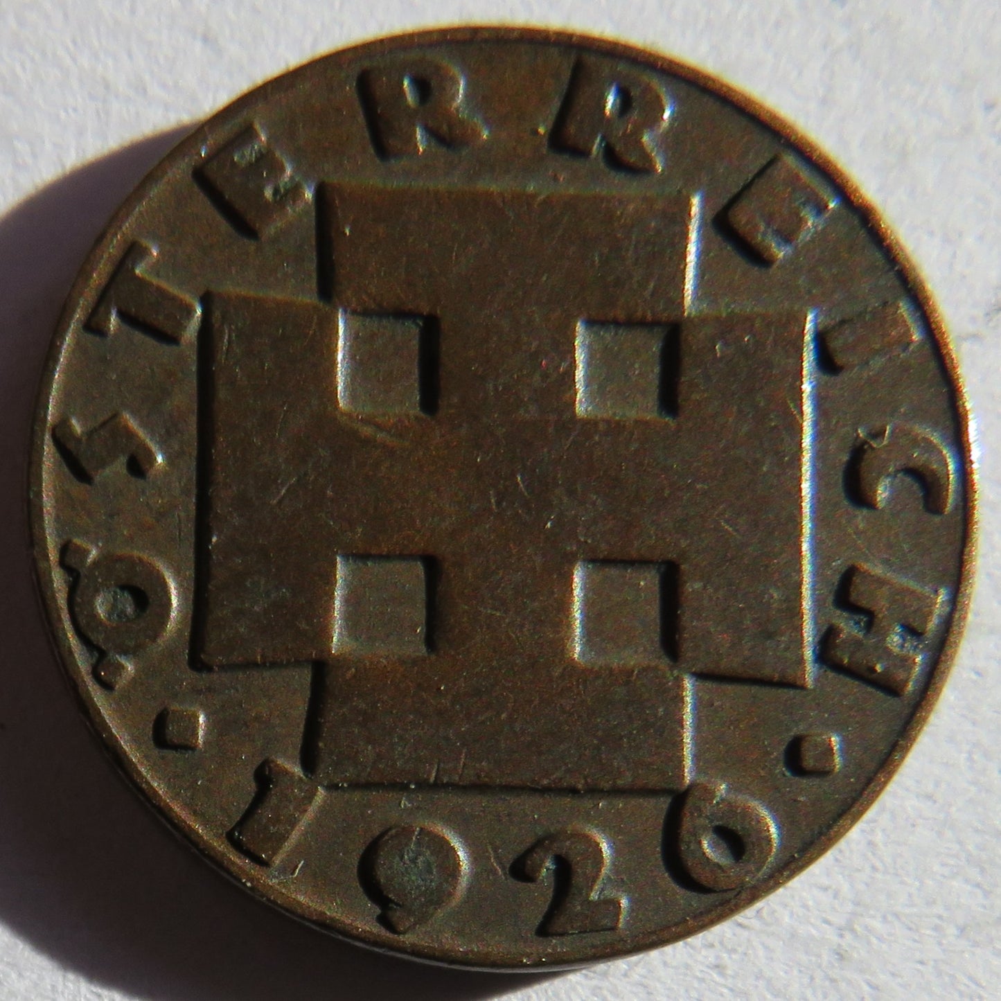 1926 Austria 2 Groschen Coin