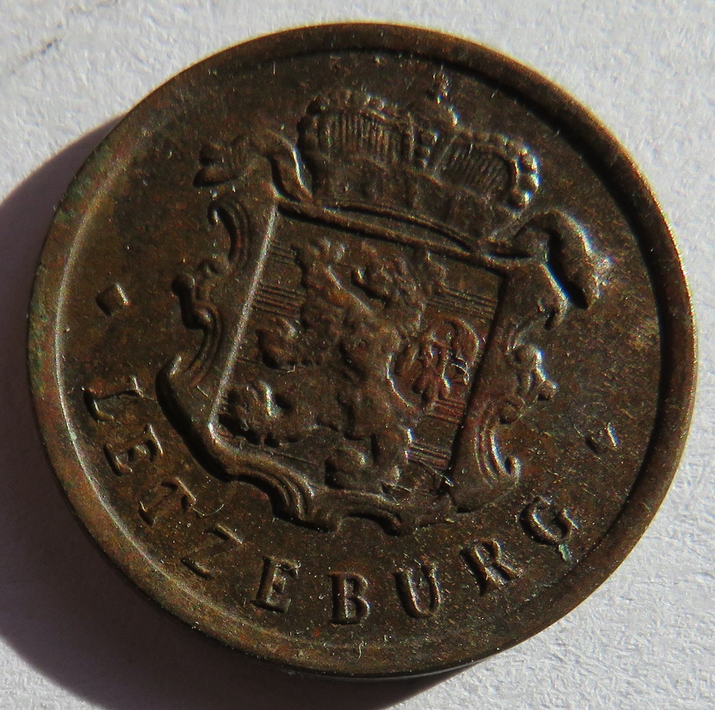 1946 Luxembourg 25 Centimes Coin