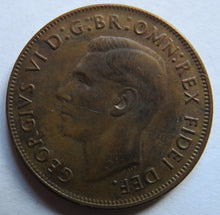 Load image into Gallery viewer, 1952 King George VI Australia One Penny Coin
