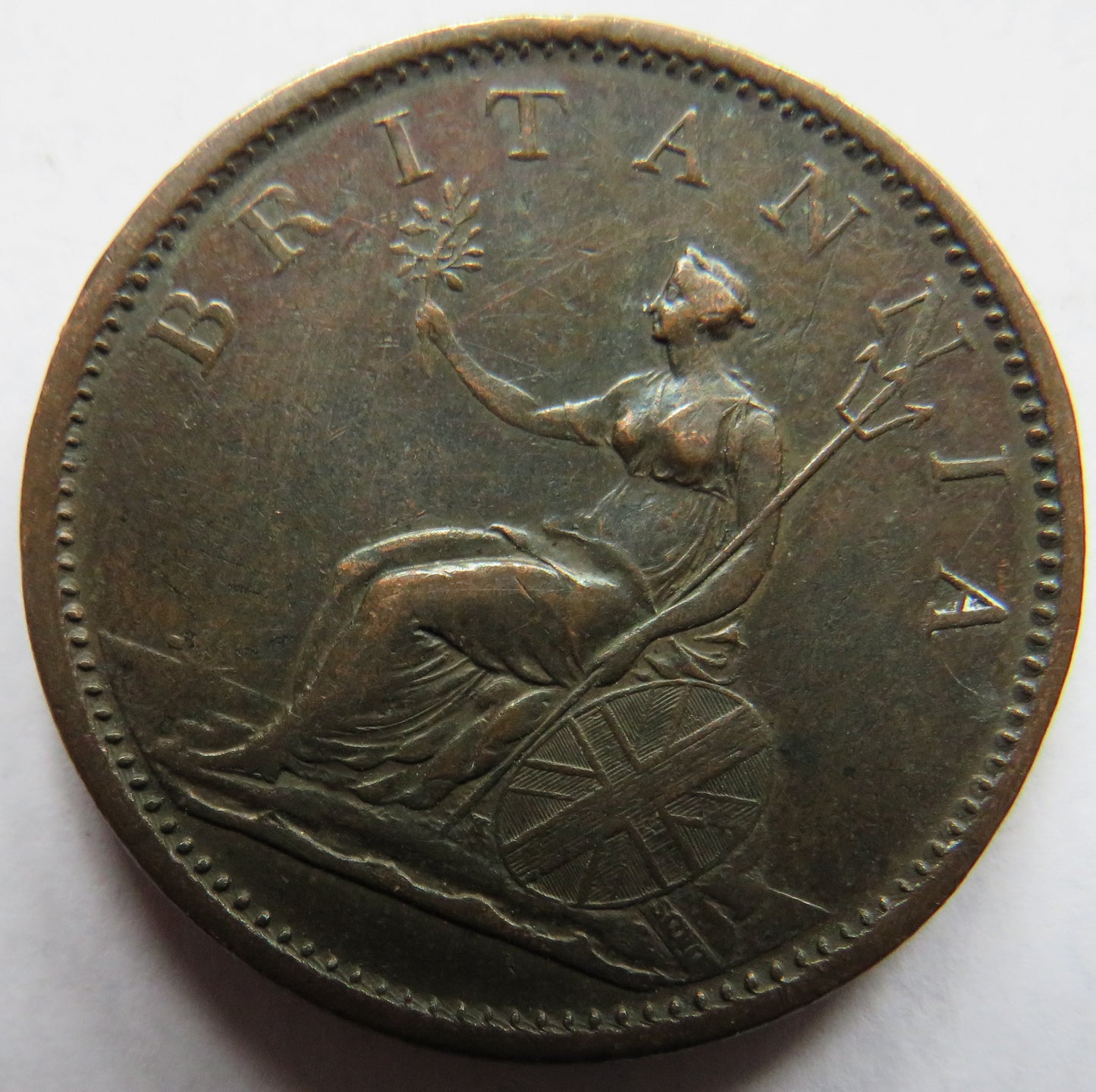 1807 King George III One Penny Coin In Better Grade - Great Britain