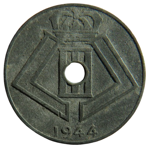 1944 Belgium 10 Centimes Coin