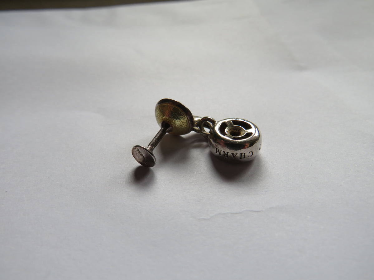 Thomas Sabo Sterling Silver Charm Champagne Glass