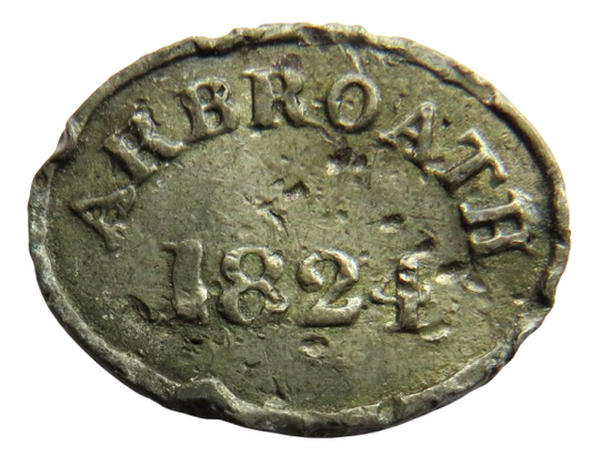 1824 Arbroath Church Communion Token