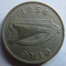 Load image into Gallery viewer, 1954 Ireland Eire One Shilling Coin
